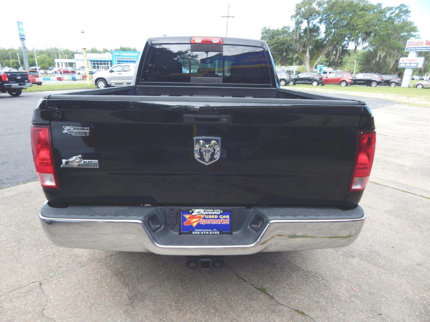 2013 Black /Gray RAM 1500 Big Horn (1C6RR6GG8DS) with an 3.6L engine, Automatic transmission, located at 3120 W Tennessee St, Tallahassee, FL, 32304-1002, (850) 575-6702, 30.458841, -84.349648 - Photo#3